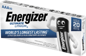 Energizer Ultimate Lithium AAA 10-Pack