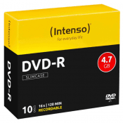 Intenso DVD-R 4.7 GB 10 st Slimcase
