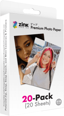 Polaroid Instant Film Zink Media 2x3 20-Blad