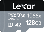 Lexar microSDXC Silver 128GB 1066x UHS-I/U1/A2 (V30)