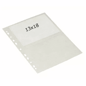 Bantex Fotofickor 13x18 cm Transparenta 10 st Liggande