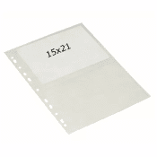 Bantex Fotofickor 15x21 cm Transparenta 10 st Liggande