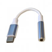 GEAR
Adapter Audio USB-C till 3,5 mm Stereo Vit