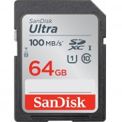 Sandisk SDXC Ultra 64GB 100MB/s UHS-I Class10