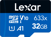 Lexar microSDHC/SDXC 633x (V30) R95/W45 32GB
