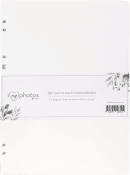 Focus Albumblad 30-Pack Vit