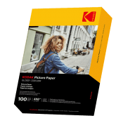 KODAK 10x15cm Blankt Fotopapper 230g/m² 100 Ark