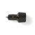 Nedis Billaddare 12V USB-A + USB-C