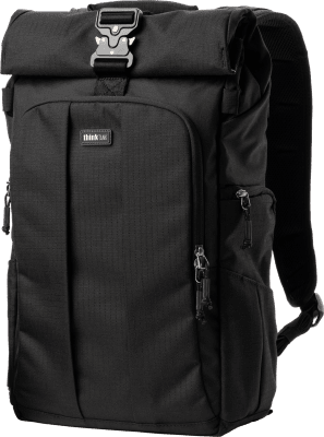 Think Tank FocusPoint 22L Hybrid RollTop Backpack Asphalt Black