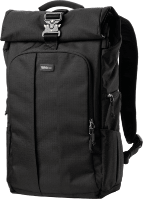 Think Tank FocusPoint 30L Hybrid RollTop Backpack Asphalt Black