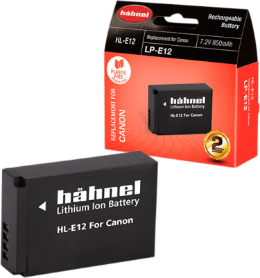 Hähnel DK Batteri Canon HL-E12 motsvarar Canon LP-E12