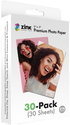 Polaroid Instant Film Zink Media 2x3 30-Blad