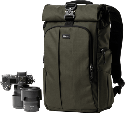 Think Tank FocusPoint 22L Hybrid RollTop Backpack Greenway