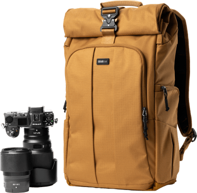 Think Tank FocusPoint 30L Hybrid RollTop Backpack Golden Hour