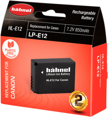 Hähnel DK Batteri Canon HL-E12 motsvarar Canon LP-E12