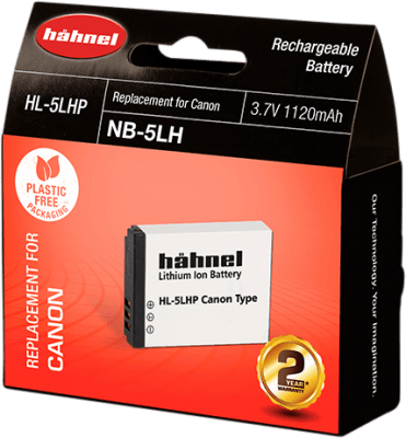 Hähnel DK Batteri Canon HL-5LHP motsvarar Canon NB-5L