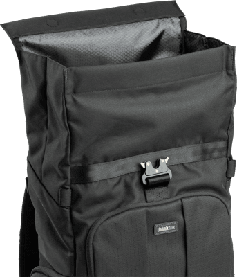Think Tank FocusPoint 22L Hybrid RollTop Backpack Asphalt Black