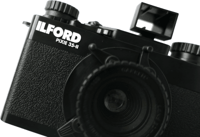 Ilford Kamera Pixie 35-II Svart