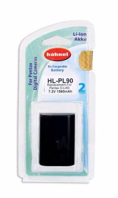 Hähnel Kamerabatteri HL PL90 motsvarar Pentax D-LI90
