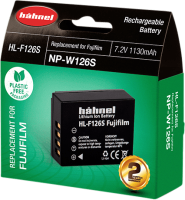 Hähnel Kamerabatteri HL-F126 motsvarar Fuji NP-W126