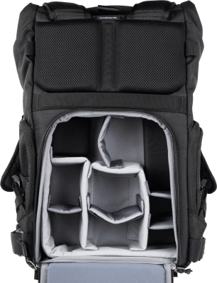 Think Tank FocusPoint 30L Hybrid RollTop Backpack Asphalt Black