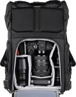 Think Tank FocusPoint 30L Hybrid RollTop Backpack Greenway
