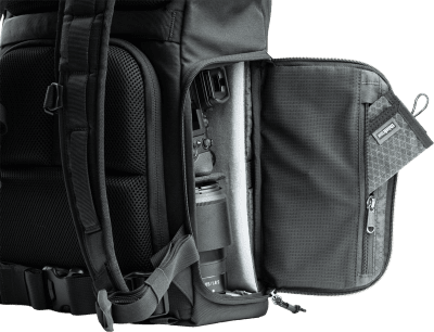 Think Tank FocusPoint 22L Hybrid RollTop Backpack Asphalt Black