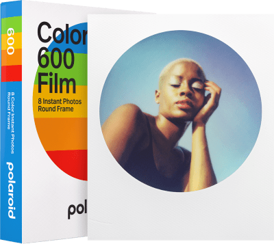 Polaroid 600 Film Färg Round Frame