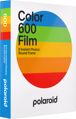Polaroid 600 Film Färg Round Frame
