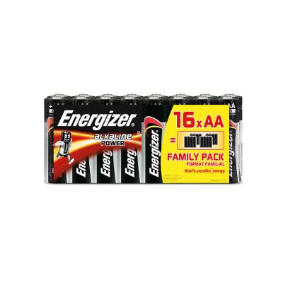 Energizer AA/LR6 Alkaline Power Batteri 16-pack