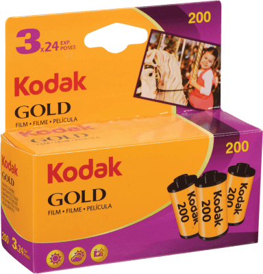 Kodak Gold 200 135-24 3-Pack