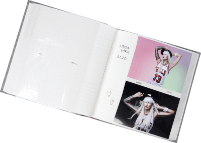 Focus Base Line Canvas Album Super 200 11x15 Blå