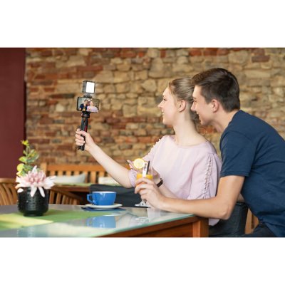 Hama LED-Belysning + Smartphonehållare