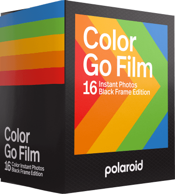 Polaroid Originals Color Go Film 16-Pack Svart