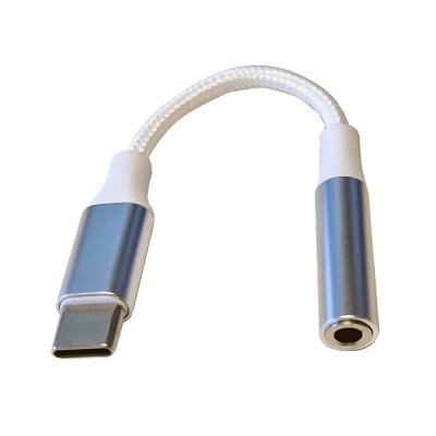 GEAR
Adapter Audio USB-C till 3,5 mm Stereo Vit