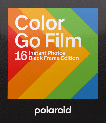 Polaroid Originals Color Go Film 16-Pack Svart
