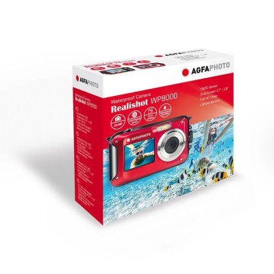 AgfaPhoto Digitalkamera WP8000 Röd