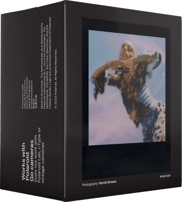 Polaroid Originals Color Go Film 16-Pack Svart