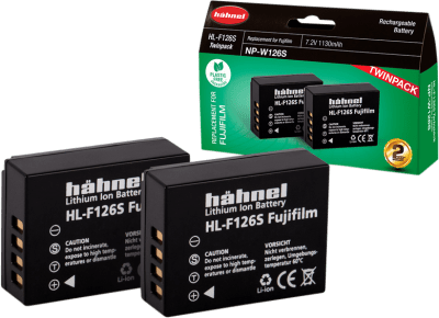 Hähnel Batteri Fuji HL-F126S 2-Pack