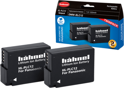 Hähnel Batteri Panasonic HL-PLC12 2-Pack