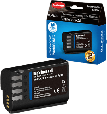 Hähnel Panasonic HL-PLK22 ersätter Panasonic DMW-BLK22