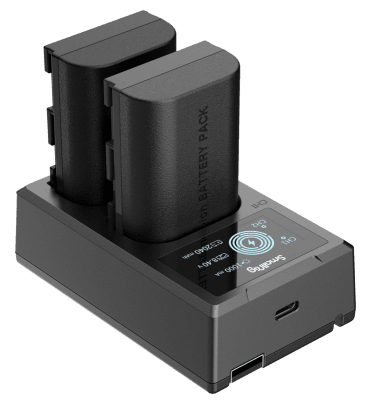 SmallRig 3821 LP-E6NH 2-Pack Batteri & Laddare