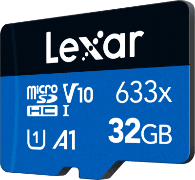Lexar microSDHC/SDXC 633x (V30) R95/W45 32GB