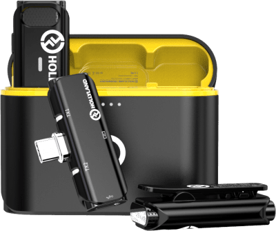 Hollyland Lark C1 Duo Wireless Lavalier Microphone för USB-C