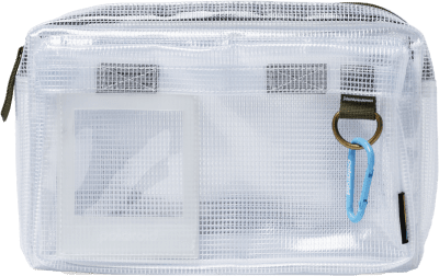 Polaroid Ripstop Crossbody Clear