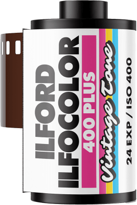 Ilford Ilfocolor 400 Plus Vintage Tone 135/24 UTGÅNGEN FILM 05-26