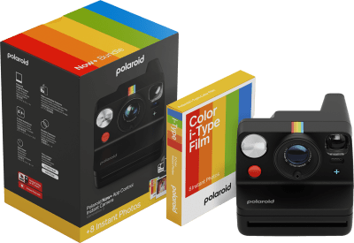 Polaroid Now+ Gen 3 Svart Bundle
