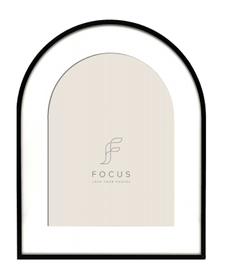 Focus Aster Arch Svart 20x30