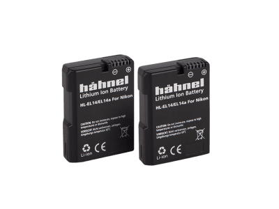 Hähnel Batteri Nikon HL-EL14/14a 2-Pack