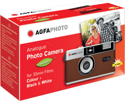 AgfaPhoto Analog Kamera 35mm Brun